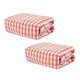 thumbnail image 1 of 2 Paquetes De Paños De Limpieza Paños De Cocina Toallas De Cocina Super Suaves Y Absorbentes Paños De Cocina De Microfibra De Secado Rápido Toallas De Cocina De Algodón, 1 of 4