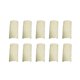 thumbnail image 1 of Vogacara 10 piezas de funda para la yema del dedo, Protector de articulación de mano transpirable, soporte de absorción de impactos, antideslizante para Suministros de ortodoncia Color de piel Vogacara  CE015206-04, 1 of 6