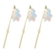 thumbnail image 5 of Juguetes interactivos con plumas para gatos, juguetes resistentes para gatitos con varilla larga y juguete para gatos. cactus amarillo, 5 of 9