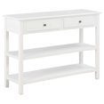 thumbnail image 1 of vidaXL Buffet Blanc 110x35x80 cm MDF, 1 of 5