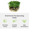 Green Pea Sprouting Seed 8 Oz Handy Pantry Brand Green Pea for