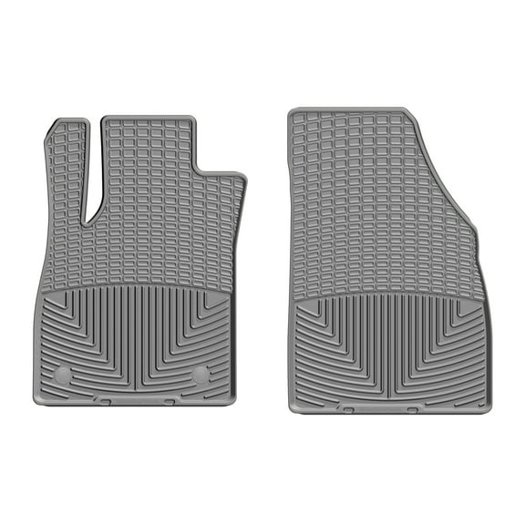 WeatherTech All-Weather Floor Mats compatible with Encore, Trax - 1st Row (Driver & Passenger), Grey