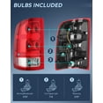 thumbnail image 4 of Nilight Taillight Assembly Compatible with 2007 2008 2009 2010 2011 2012 2013 GMC Sierra 1500 2500HD 3500HD Rear Lamp Replacement OE Style Driver and Passenger Side, 4 of 9