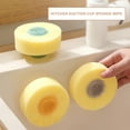 thumbnail image 6 of Silicone Dish Brush Sponge Scrubber with Suction Cup for Quick Greases Removal, 6 of 9
