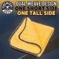 thumbnail image 3 of Chemical Guys MIC 506 03 Professional Grade Premium Microfiber Towels, Gold (16 Inch x 16 Inch) (Pack of 3) - Safe for Car Wash, Home Cleaning & Pet Drying Cloths, 3 of 6
