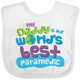 thumbnail image 3 of Inktastic My Daddy is the Best Paramedic Boys or Girls Baby Bib, 3 of 4
