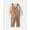 BROWN STRIPE, variant on Baby Overall and Top Set, 2-Piece, Sizes 3 Months - 24 Months