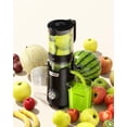 thumbnail image 2 of Cold Press Juicer, Auto Feed & Pre-cut, 55 RPM Slow Masticating High Juice Yield Juicer Machines, Easy to Clean, 5.3" Wide Chute, 1.8L Hopper with 2, 2 of 7
