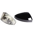 thumbnail image 3 of Black For Audi TT TTS RS TTRS MK3 8S 2015-23 R8 2016- 2023 Carbon Fiber Pattern Car Side Rear View Rearview Mirror Cover Replace Carbon pattern, 3 of 6