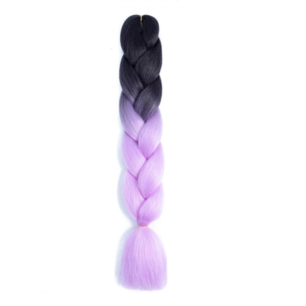 Soidarity Cabello trenzado moderno y versátil para extensiones de cabello y trenzas, cabello trenzado Jumbo a la moda Cuidado del cabello B27