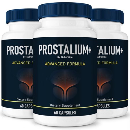 (3 Pack) Prostalium+ Capsules - Official Prostalium + Pills For Prostate Heath, All Natural Formula To Support Control, Energy & Overall Well-Being, Review (180 Capsules)