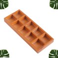 thumbnail image 3 of 1PC Wooden Multifunctional Storage Box Vintage 10 Compartments Desktop Storage Container for Home Living Room Bedroom, 3 of 9