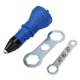 thumbnail image 2 of Rivet Drill Adapter Riveter Gun Head Connector Set Electric Power Tool Accessories, 2 of 5