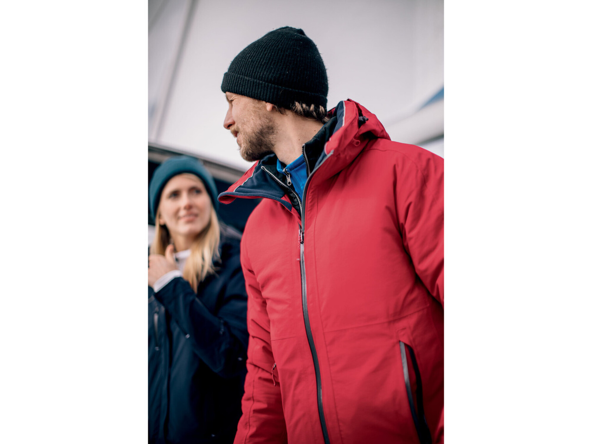 Cutter & Buck Men's Big and Tall Alpental Jacket, Legacy Red - 4XB - image 3 of 3