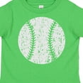 thumbnail image 4 of Inktastic Distressed Baseball in White Boys or Girls Toddler T-Shirt, 4 of 5