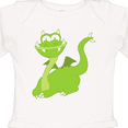 thumbnail image 4 of Inktastic Green Dragon Boys or Girls Long Sleeve Baby Bodysuit, 4 of 5