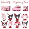 thumbnail image 2 of Sanurgente My Melody Kuromi Original Mystery Box, Rose and Earl Series Mini Figure, Blind Box, Mignon Modèle, GérCollection Anime Figurezhangmengyarandom 1pc+ zhangmengya unisex, 2 of 2