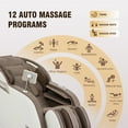 thumbnail image 6 of MassaMAX 2026 Version Full Body Massage Chair, Zero Gravity Recliner with SL Track, Heating Function, Beige/Brown, 6 of 8
