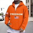 thumbnail image 1 of WILLBEST Sudadera con Capucha y Media Cremallera, Sudadera con Capucha, Ropa Deportiva Informal y Cómoda XGrande, 1 of 4