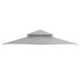 thumbnail image 2 of Garden Winds Replacement Canopy Top Cover for the Gardena Gazebo - Slate Gray, 2 of 9