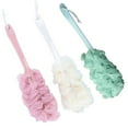 thumbnail image 5 of Iuhan 3Pcs Long Handle Bath Shower Brush, Soft Mesh Back Body Scrubber, Hanging Shower Sponge for Exfoliating and Cleansing, Long Reach Bath Brush for Back Shoulder, 5 of 9