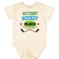 thumbnail image 3 of Inktastic My First Hockey Season Boys or Girls Baby Bodysuit, 3 of 5