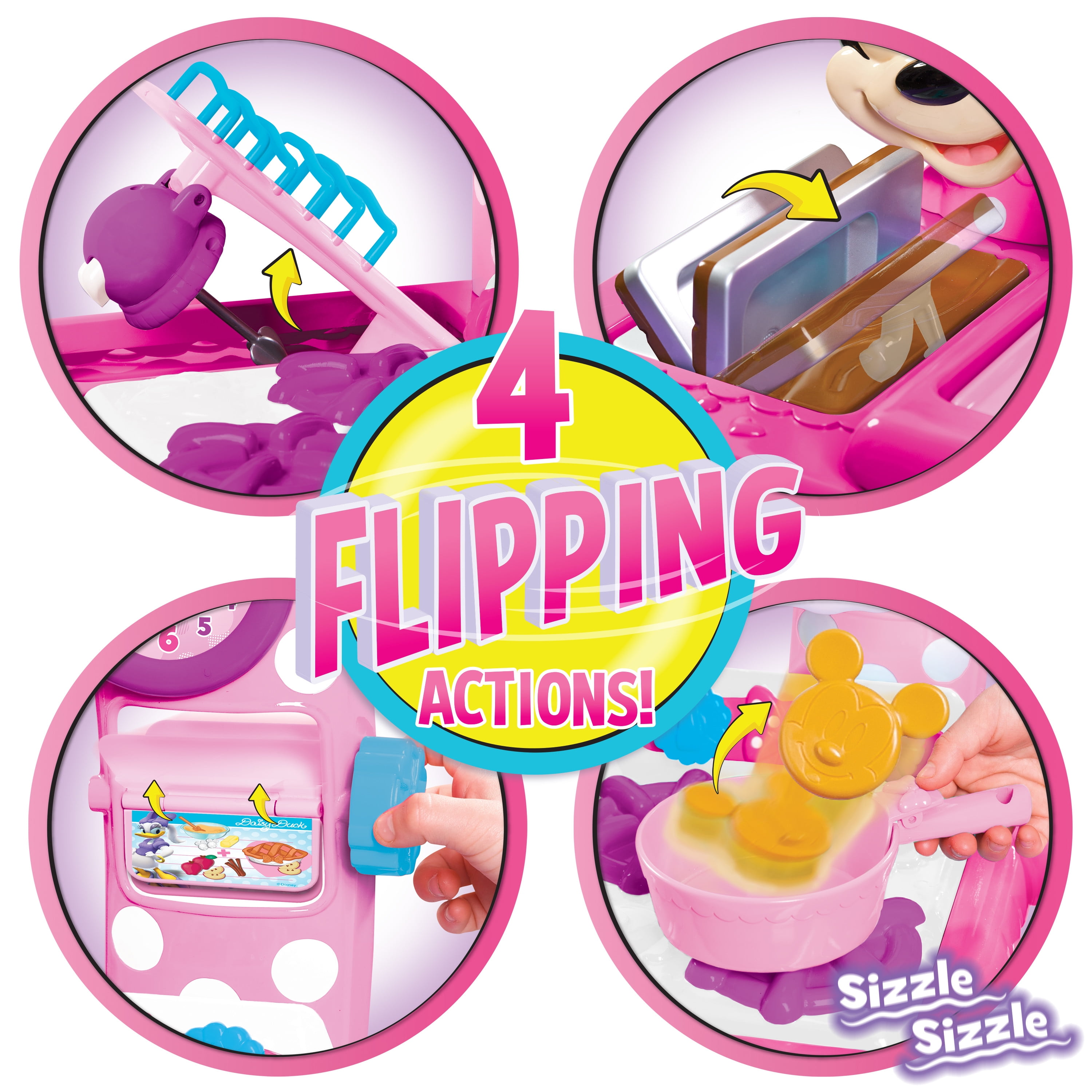  Minnie Mouse Flippin Fun Kitchen : Juguetes y Juegos