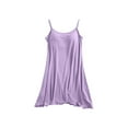 thumbnail image 6 of Simua Women's Nightgowm Sleeveless Adujustable Spaghetti Strap Chest Paded Ruffled Soft Sleepdress, 6 of 7