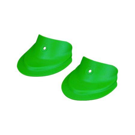 2Pcs High Quality Electric Scooter Accessories Outdoor Rubber Materials Fishtail Fender Front&Rear Fenders Protector Mud Water Retaining Scooters Parts GREEN