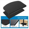 thumbnail image 5 of 2X Extra Large Monitor Mount Reinforcement Plate - Desk Bracket Support for C Clamp Installation, Table Mounting Bracket,2 x Desk Bracket kit,Black, 5 of 5