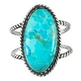 thumbnail image 3 of Turquoise Jewelry Ring for Women Sterling Silver 925 | Turquoise Network | R2449-C75-10, 3 of 4
