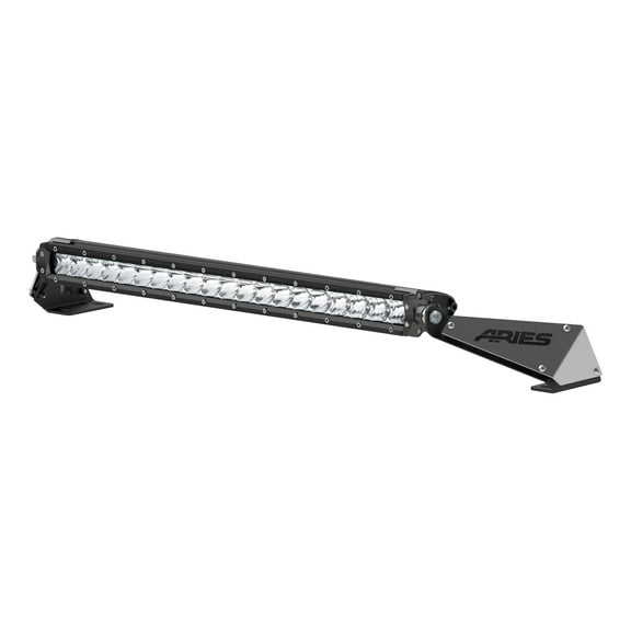 ARIES 1501300 20-Inch LED Light Bar for Jeep Wrangler JK, Hood Mount Brackets, 9,800-Lumen Combo Beam Fits select: 2008,2015-2017 JEEP WRANGLER UNLIMITED