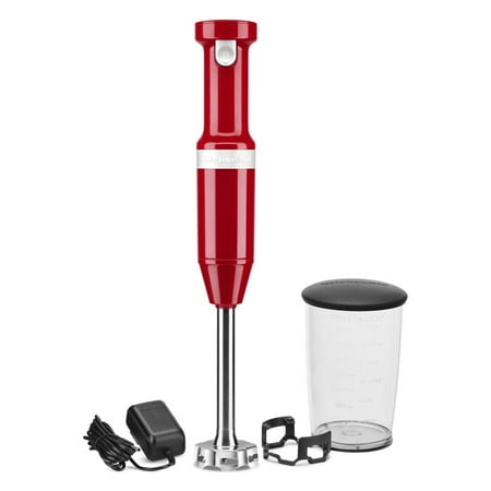 KitchenAid - Cordless Variable Speed Hand Blender - Empire Red