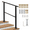3 Step, variant on 3 Step Handrails for Outdoor Weather Resistant & Rust- Safety Handrails for Deck Porch Steps Easy Installation