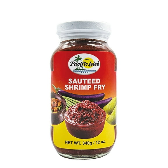 Lingayen/Pacific Isles Shrimp Fry Sauteed (Bagoong Alamang) REGULAR 12oz (re-labelled)