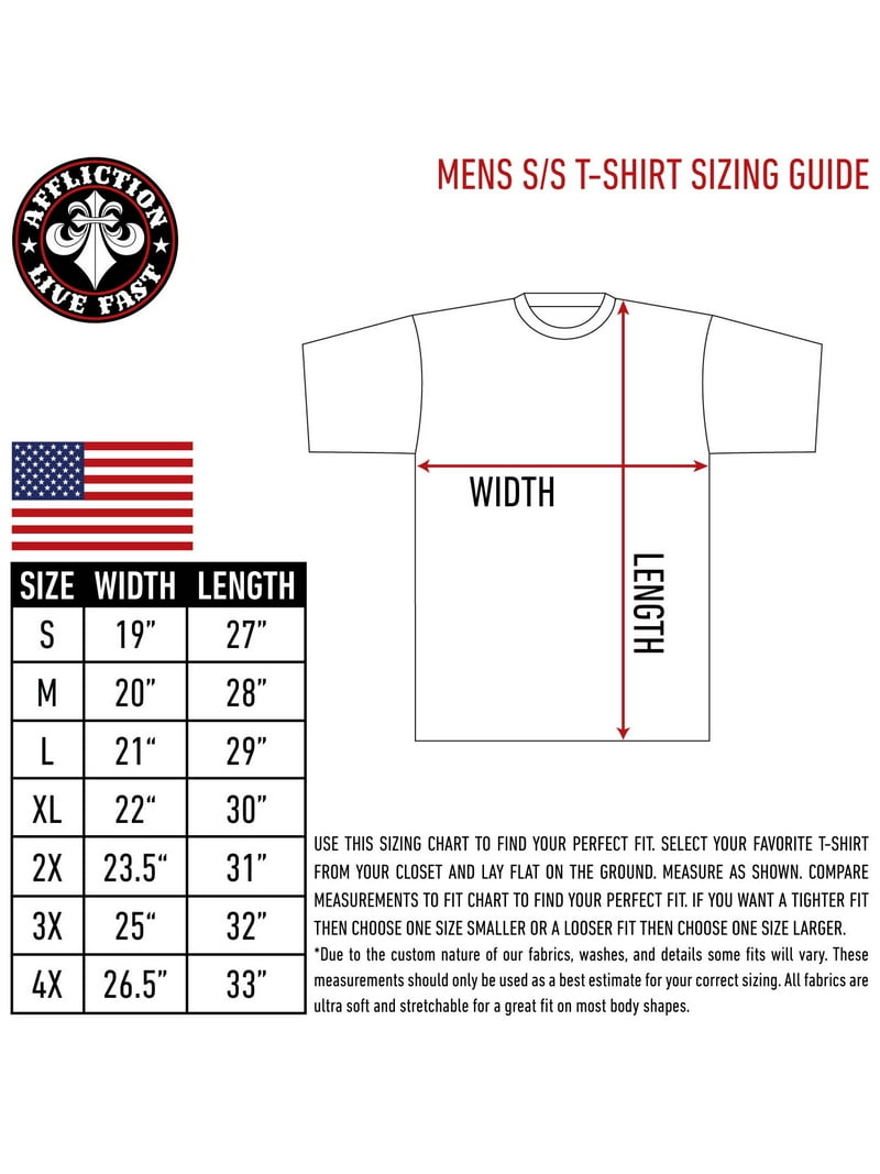 Affliction Xtreme Couture Men's T-Shirt - Classic Crest White Tattoo Biker Tee S-5XL