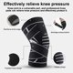 thumbnail image 4 of Rodillera deportiva de punto: protección para entrenamiento físico con presión en bicicleta, 4 of 6