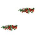 thumbnail image 1 of Planta de flores artificiales Advancent Rosas falsas Simulación decorativa Colgante Rosa Balcón Guirnalda Rojo 2Conjunto, 1 of 6