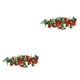 thumbnail image 1 of Planta de flores artificiales Advancent Rosas falsas Simulación decorativa Colgante Rosa Balcón Guirnalda Rojo 2Conjunto, 1 of 6