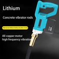 thumbnail image 3 of Lithium Battery Concrete Vibrator Portable Small Rechargeable Cement Vibrato ,Easy to Operate, 3 of 7