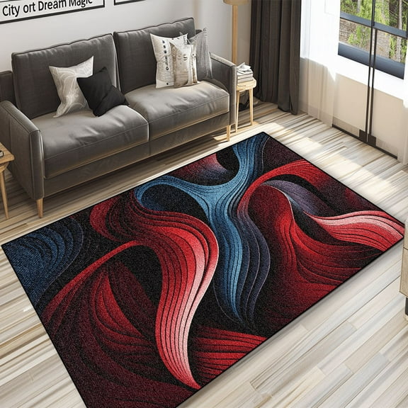 Nordic Geometric Carpets Modern Home Living Room ration Sofa Tea Table Side Large Area Rug Bedroom Bedside Soft Floor Mats