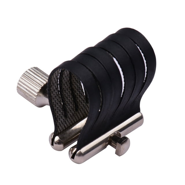 Ligadura Ligadura para saxofón Ligadura para saxofón compacta y duradera para boquilla de metal para saxofón alto Tomshoo Ligadura