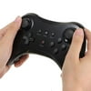 W ireless Controller Gamepad Joypad Joystick Remote Black W ireless Controller for Nintendo Wii U Pro