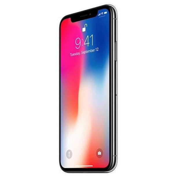 Refurbished Apple iPhone X 64GB Unlocked GSM Phone w/ Dual 12MP