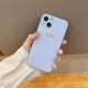 thumbnail image 1 of Funda personalizada para iPhone 13 14 Pro Max, Funda de cuero con letras iniciales coreanas, de lujo, para modelos 13, 12, 11, 14 Pro Max, 1 of 4