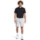 thumbnail image 2 of Pantalones cortos de golf Under Armour Tech para hombre Halo Grey, talla 40, 2 of 5
