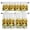 Off White Turmeric Orange, variant on Sunflower Bee Kitchen Curtains, Kitchen Curtains and Valances Set of 3, Watercolor Yellow White Summer Spring Light Filtering Tailored Tier Curtain 36 Inch Length Drapes for RV Cafe Bathroom Bedroom
