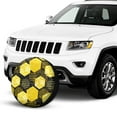 thumbnail image 4 of Kll Geometric Pattern With Bee Tire Cover,Universal Wheel Tire Cover For Trailer, Rv, Suv, Truck,Camper And Many Vehicle,(14 Inch), 4 of 8