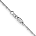 thumbnail image 4 of 14K White Gold Jbsp's 1.3mm Sparkle Singapore Chain (16 X 1.3) Made In Italy 1831-16, 4 of 5