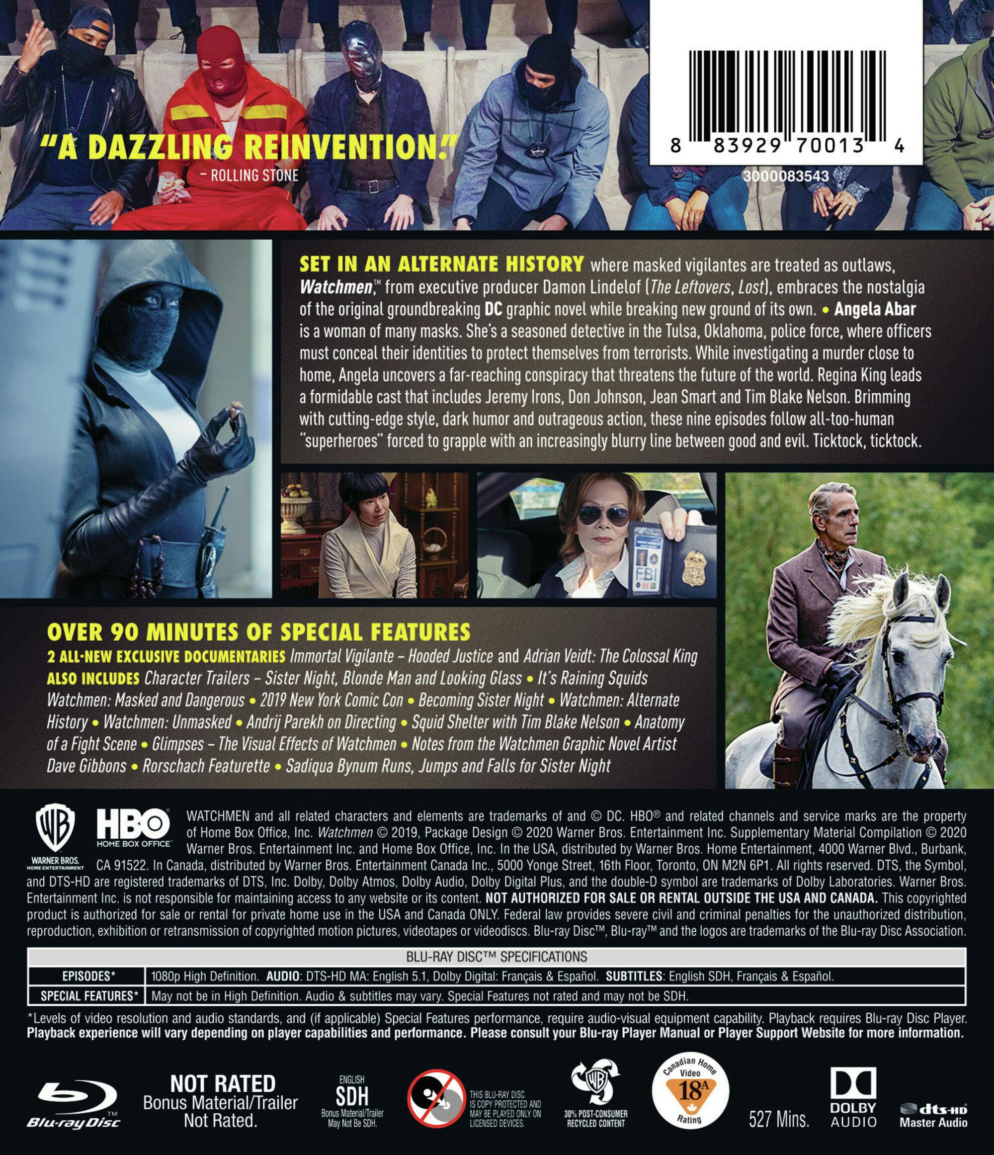 Warner Watchmen (Blu-ray) (Box Set Edition) [2009]